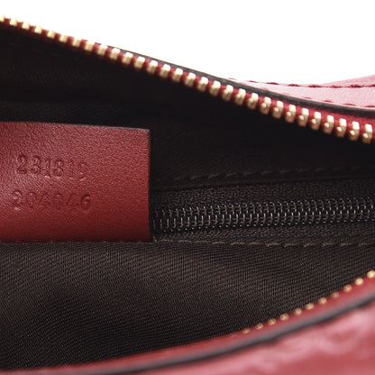 Gucci Guccissima Small Charmy Hobo Red 7 of 10