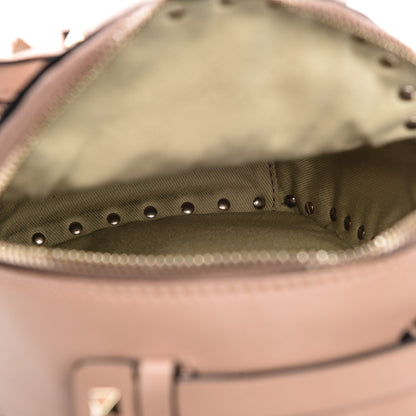 Valentino Garavani Calfskin Mini Rockstud Backpack Soft Noisette 5 of 8