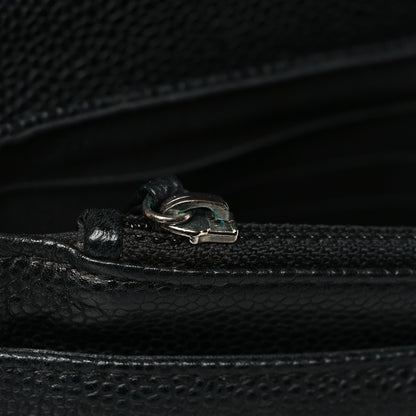 Chanel Caviar Half Moon Wallet On Chain WOC Black 12 of 12