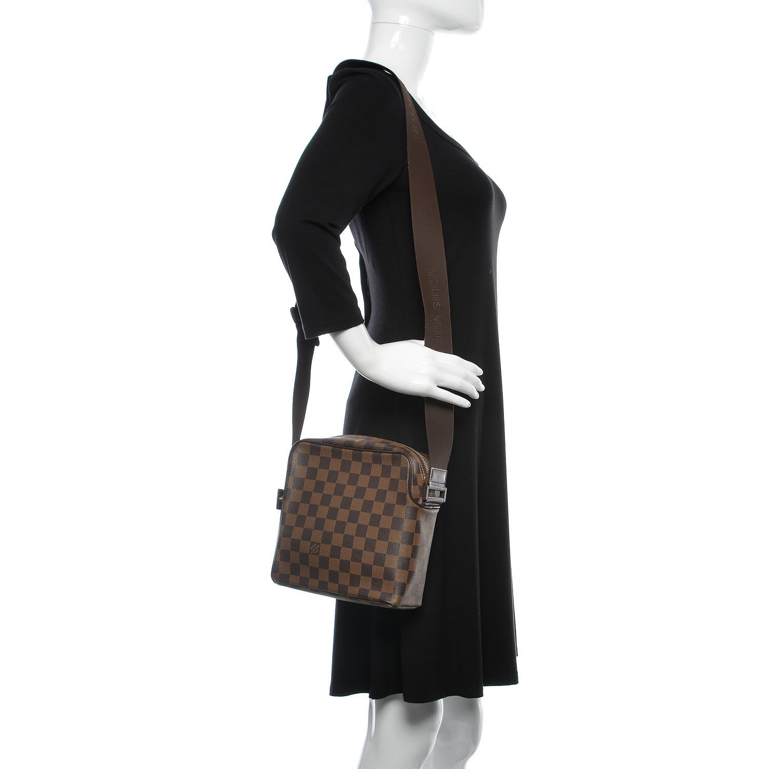 Louis Vuitton Damier Ebene Olav PM Messenger Bag 2 of 9