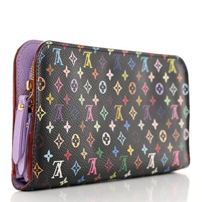 Louis Vuitton Monogram Multicolor Insolite Wallet Black Violet 3 of 26