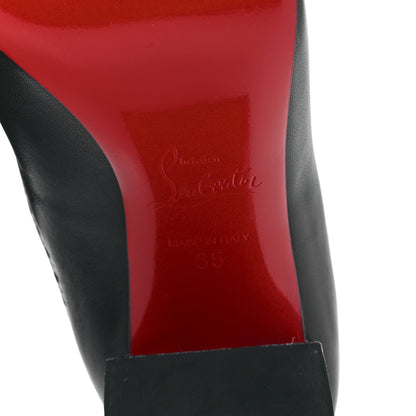 Christian Louboutin Calfskin Sockies 85 Chelsea Boots 35 Black 6 of 8