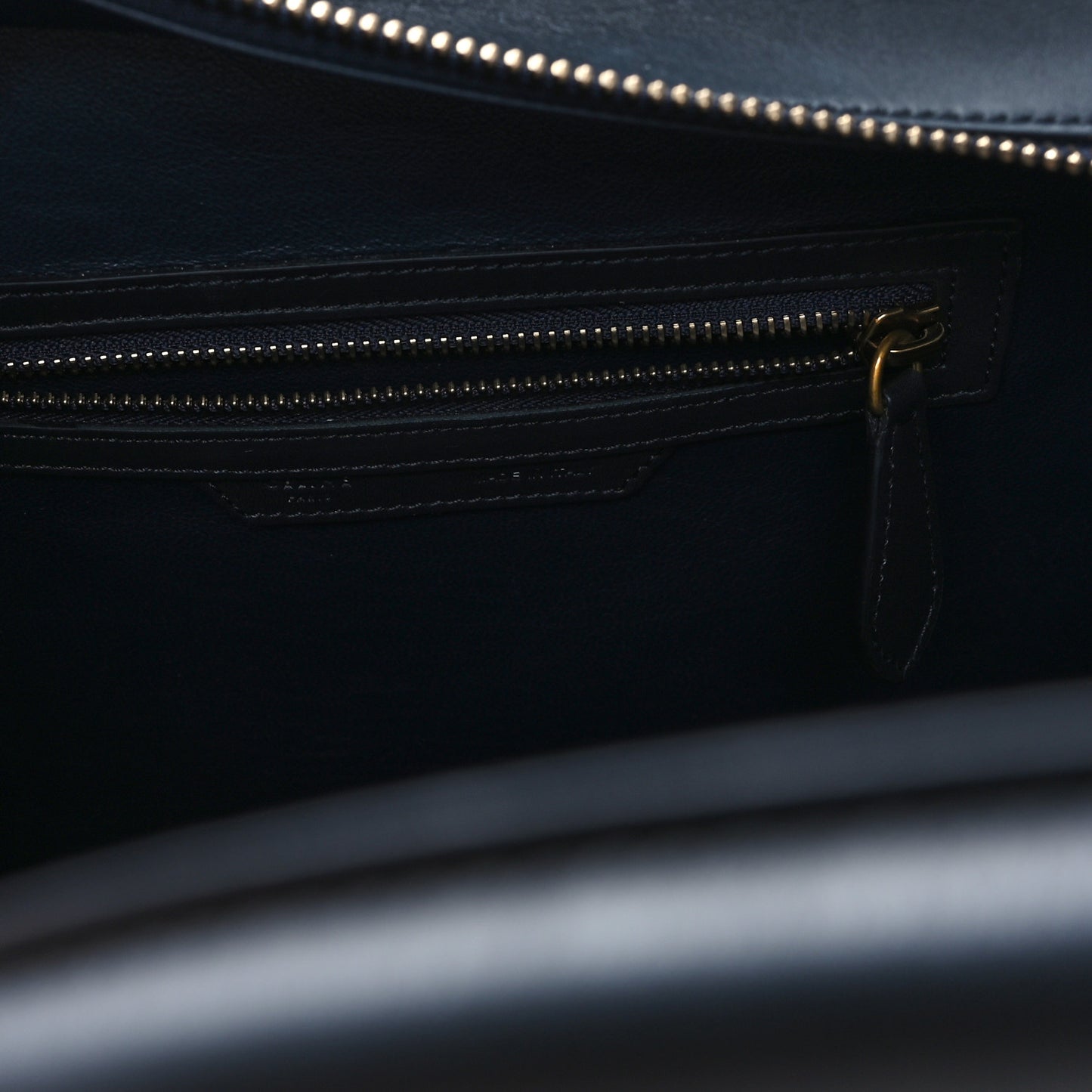 Nubuck Smooth Calfskin Micro Tri-Color Luggage Bright Blue