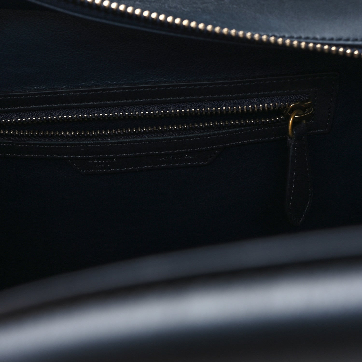 Celine Nubuck Smooth Calfskin Micro Tri-Color Luggage Bright Blue 6 of 11