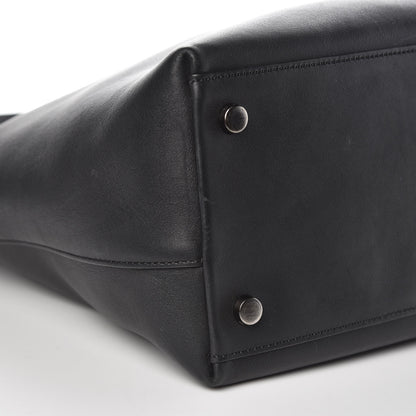 Tom Ford Calfskin Fisherman Hook Drawstring Hobo Bag Black 7 of 12