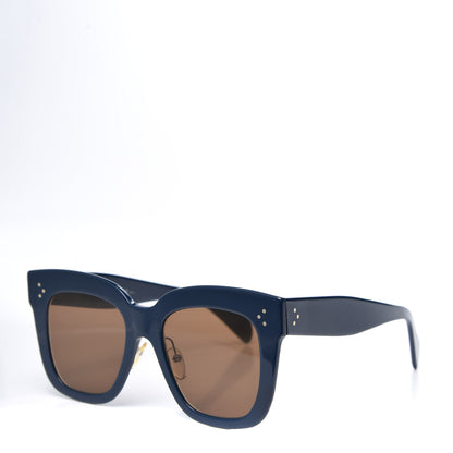 Celine Acetate Kim Sunglasses CL 41444/S Blue 1 of 7