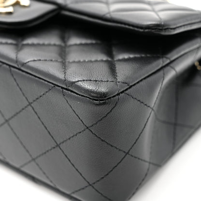 Chanel Lambskin Quilted Mini Rectangular Flap Black 11 of 11