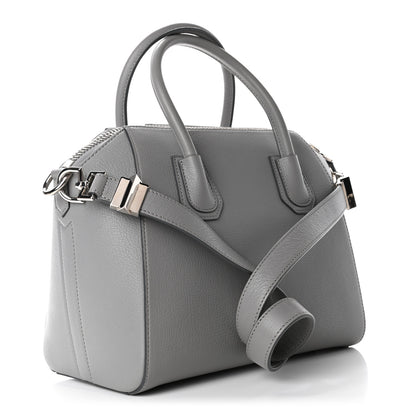 Givenchy Sugar Goatskin Small Antigona Pearl Grey 2 of 4