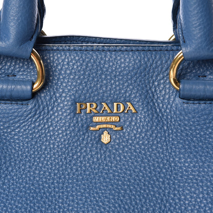 Prada Vitello Daino Tote Cobalto 9 of 11