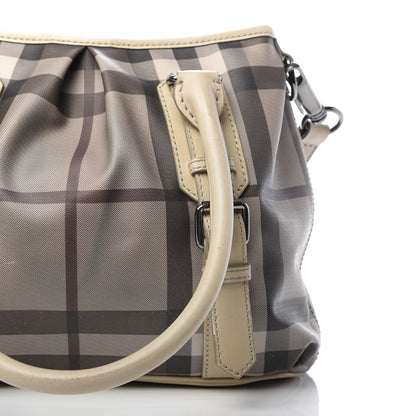 Burberry Smoked Check Small Northfield Tote Trench 14 of 17