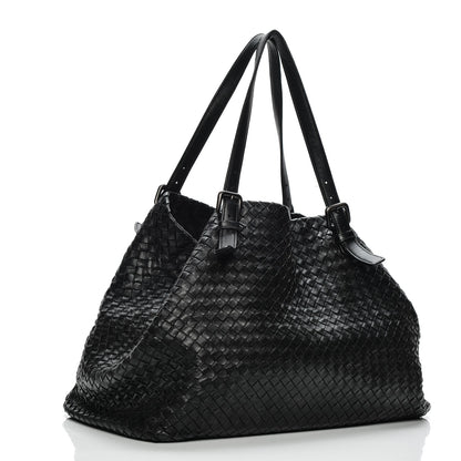 Bottega Veneta Nappa Intrecciato Large Seamless Tote Nero Black 3 of 15