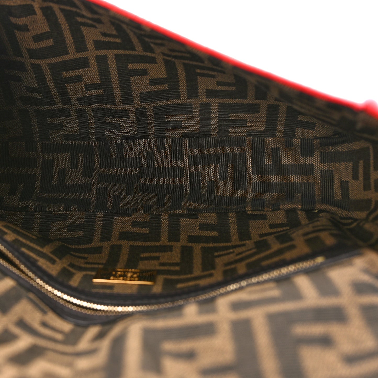 Fabric Jacquard FF 1974 Baguette Tobacco Moro Fuxia Fluo