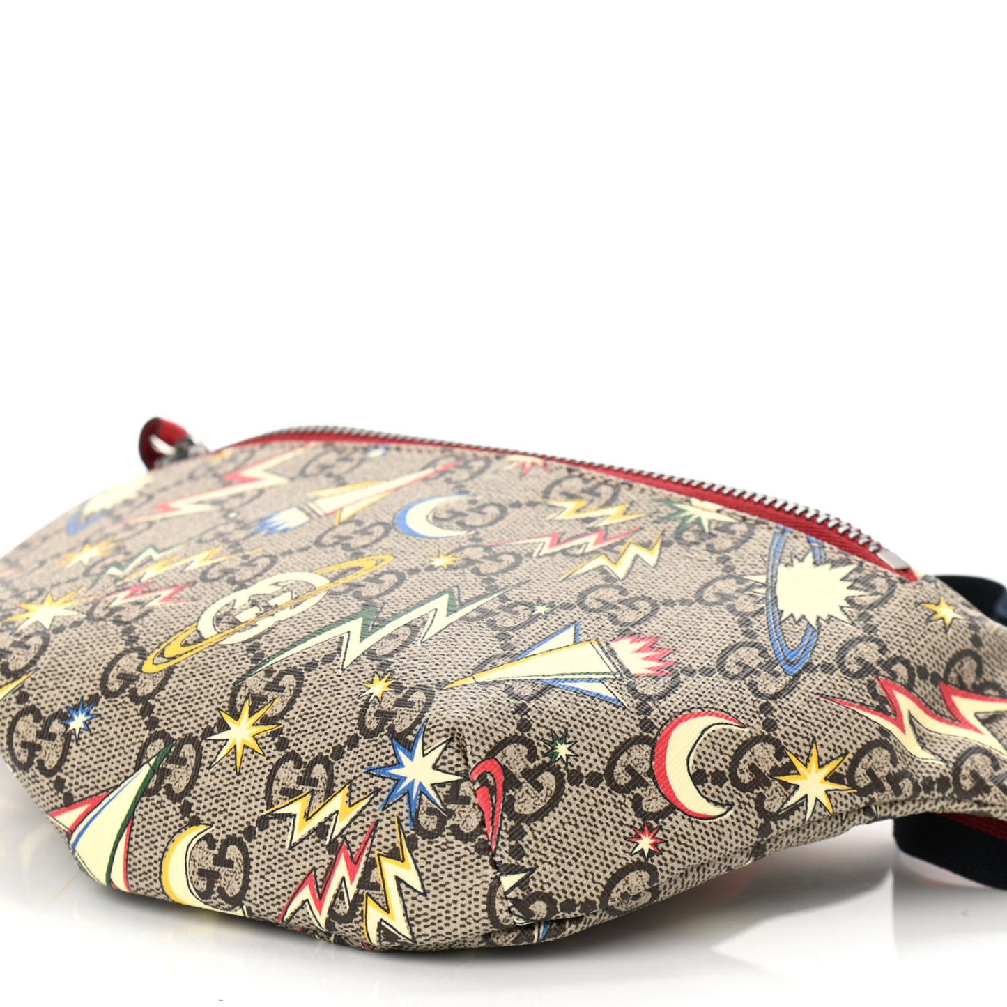 GG Supreme Monogram Childrens Space Print Belt Bag Multicolor