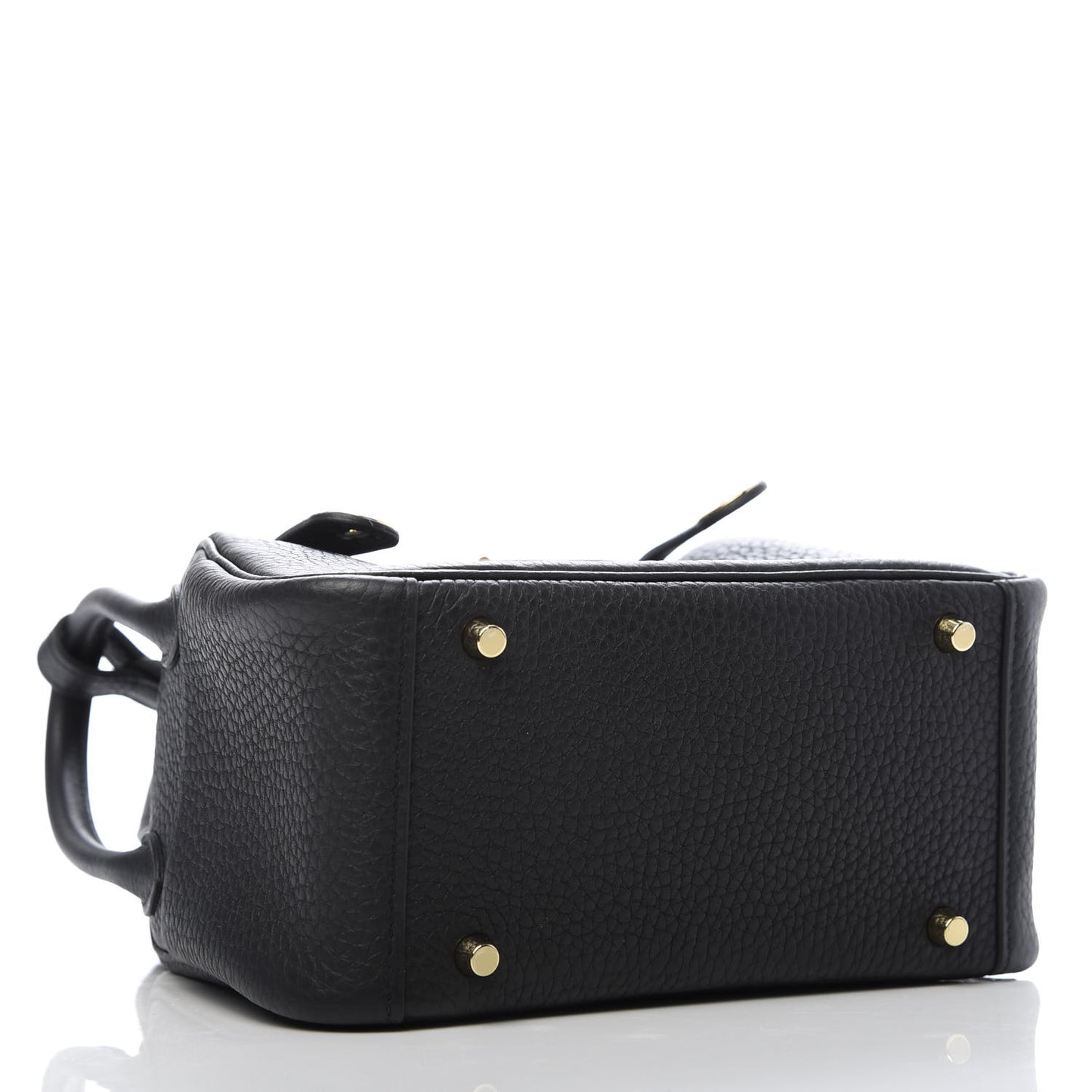 Taurillon Clemence Mini Lindy 20 Black