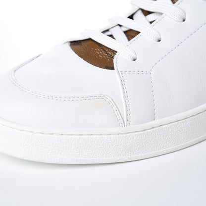 Louis Vuitton Calfskin Reverse Monogram Boombox High Top Sneakers 38 White 9 of 14