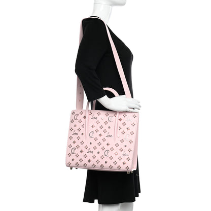 Christian Louboutin Calfskin Spikes Loubinthesky Medium Paloma Pink 2 of 10