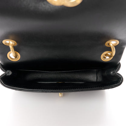 Chanel Shiny Lambskin Small Chain Is More Flap Black 5 of 11