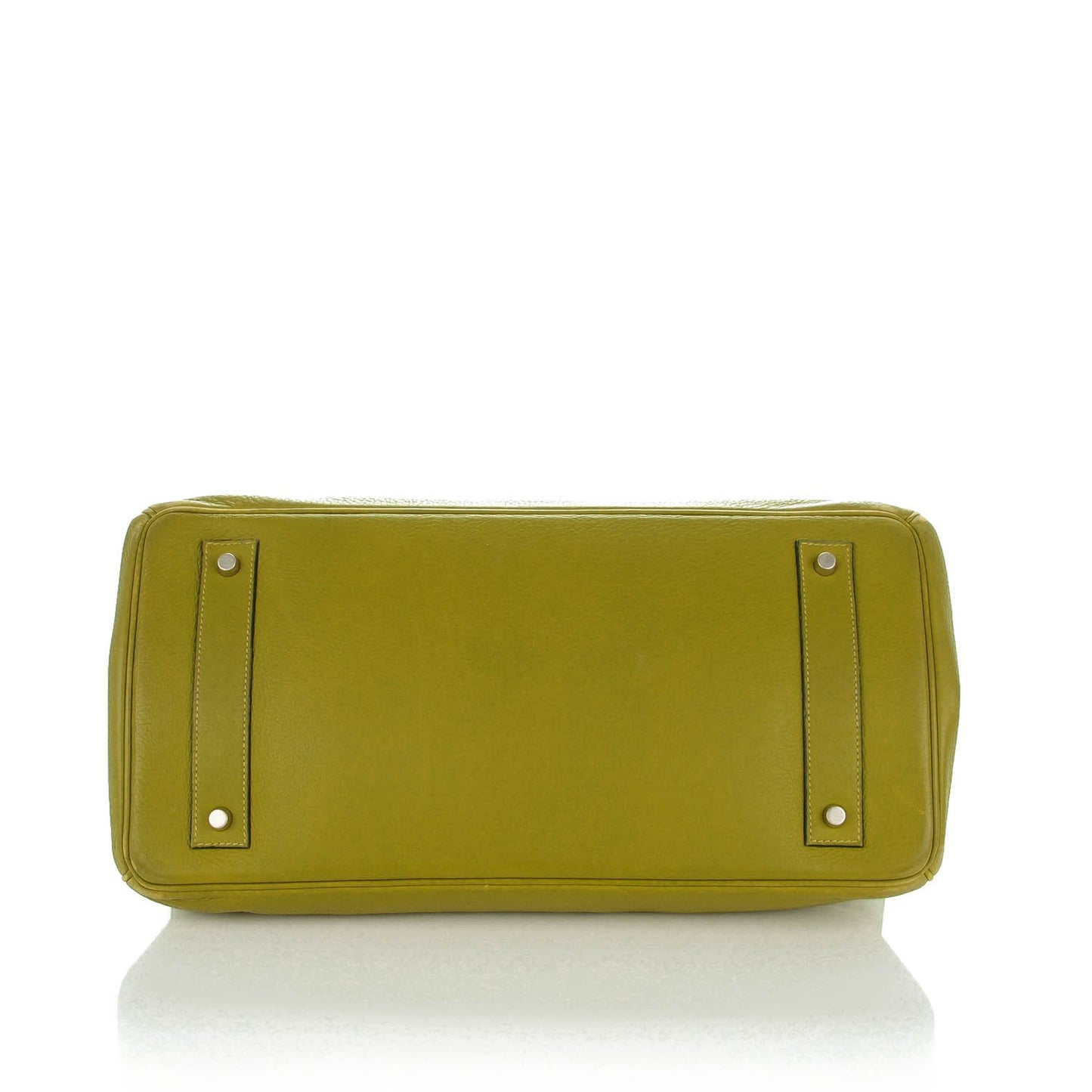 Taurillon Clemence JPG Birkin 42 Chartreuse