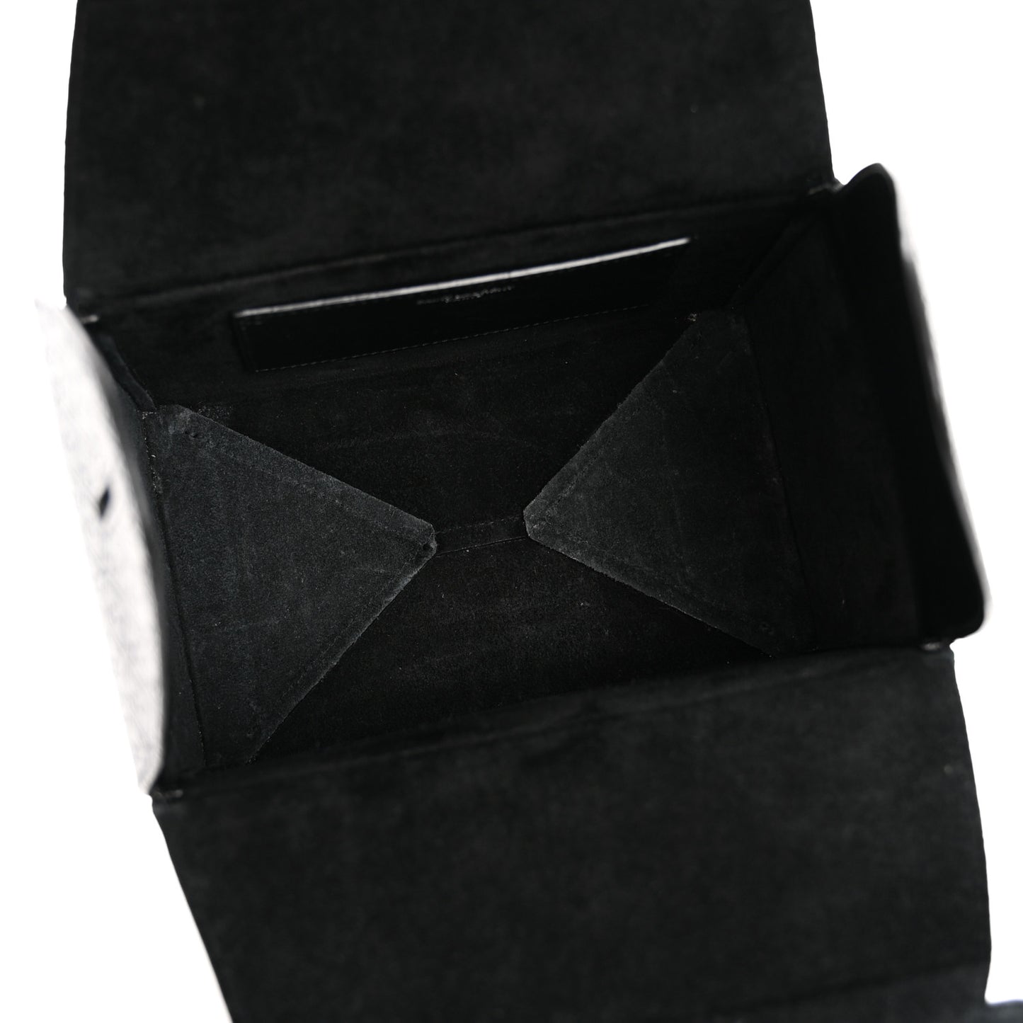 Calfskin Monogram Take Away Box Black