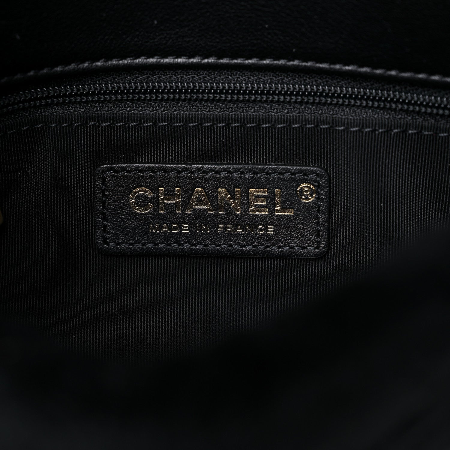 Chanel Shearling Quilted Single Flap Black 6 of 9