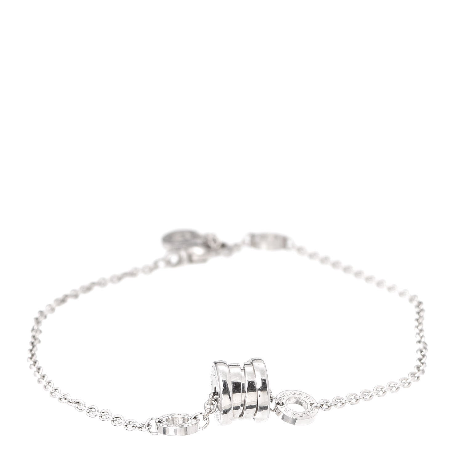 Bulgari 18K White Gold B.Zero1 Bracelet 1 of 7