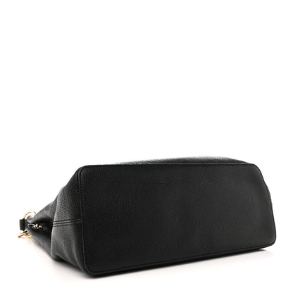 Gucci Pebbled Calfskin Large Soho Hobo Black 4 of 13