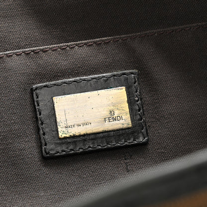 Fendi Zucca B Bis Flap Bag Tobacco Castagna 6 of 13