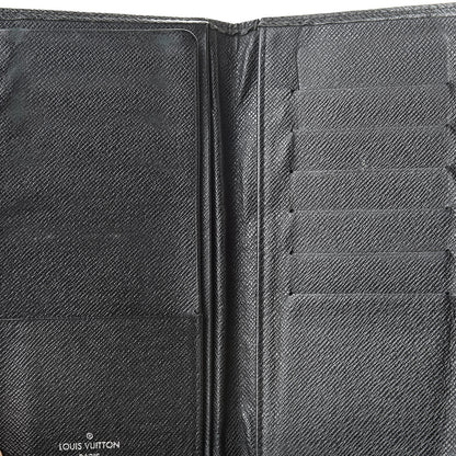 Louis Vuitton Taiga Porte Valeurs Organizer Wallet Black 10 of 15