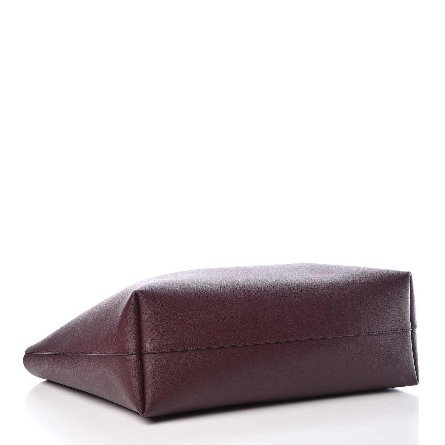 Saint Laurent Calfskin Large Shopping Tote Bordeaux 5 of 18