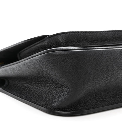 Louis Vuitton Grained Calfskin Lockme Chain Bag PM Black 8 of 9