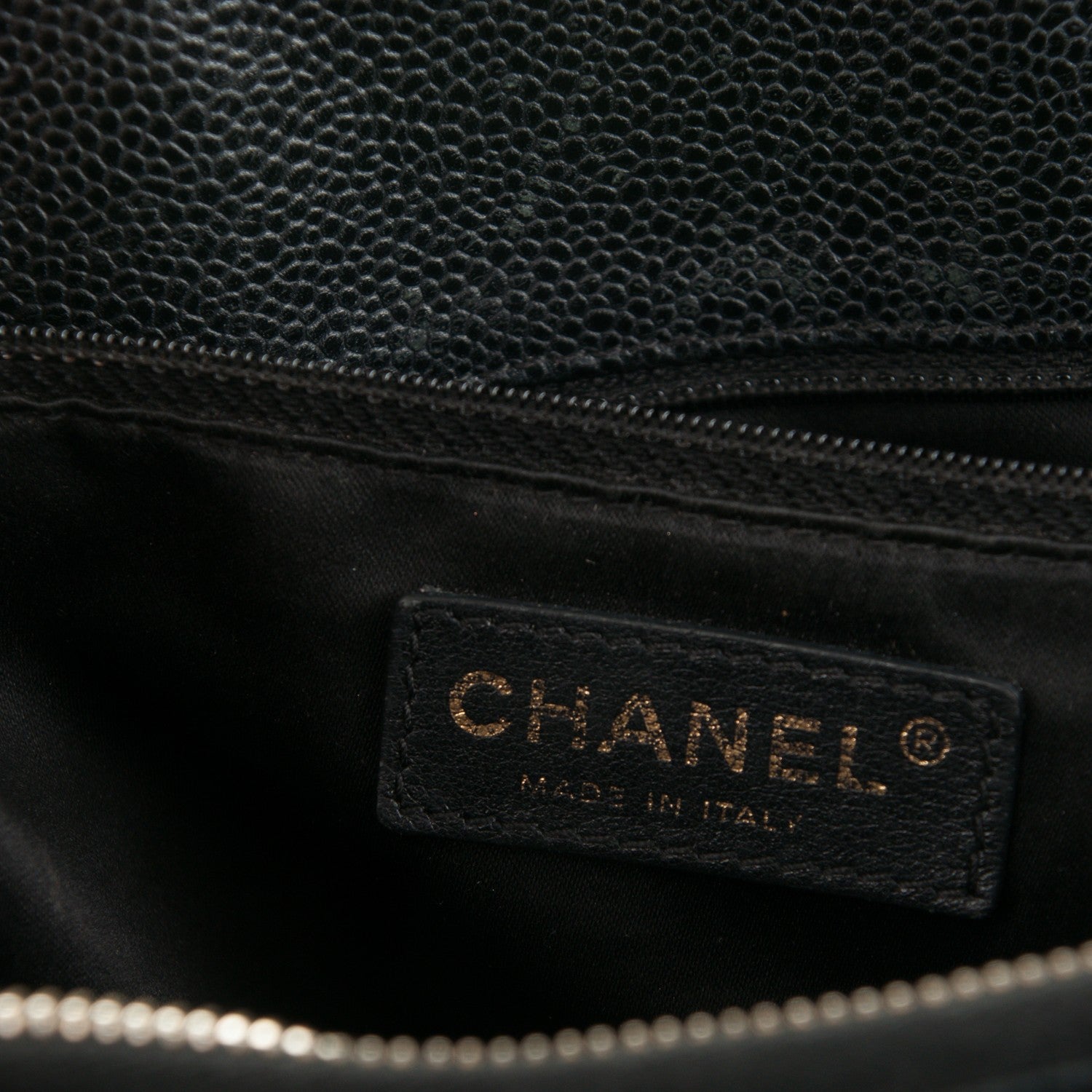 Chanel Caviar Quilted Grand Shopping Tote GST Black 6 of 7