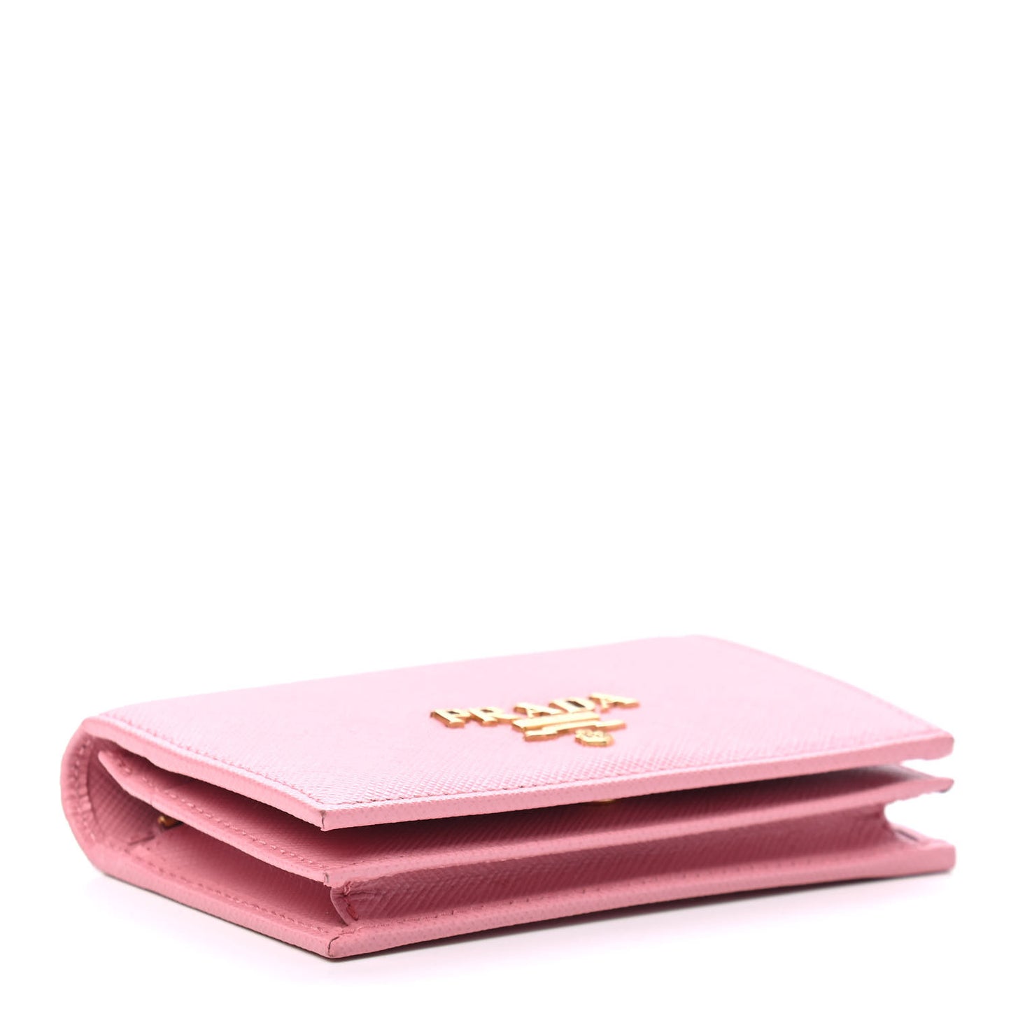 Saffiano Metal Bi-Fold Wallet Petalo
