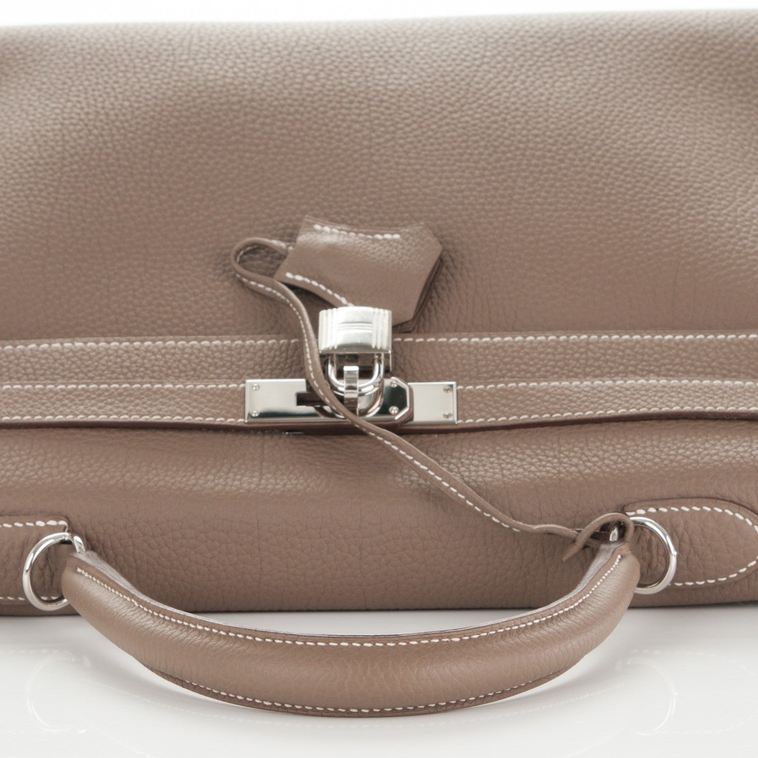 Hermes Togo Kelly Retourne 35 Etoupe 12 of 25