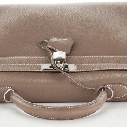 Hermes Togo Kelly Retourne 35 Etoupe 12 of 25