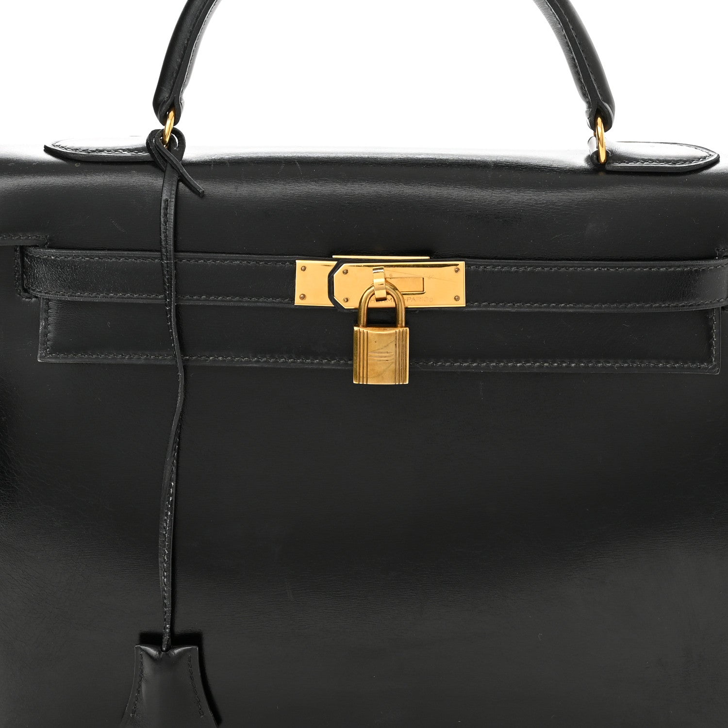 Hermes Box Kelly Sellier 32 Black 7 of 15