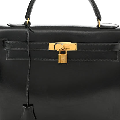 Hermes Box Kelly Sellier 32 Black 7 of 15