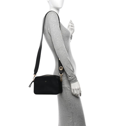 Fendi Vitello Century Opaco F is Fendi Camera Case Black 2 of 10