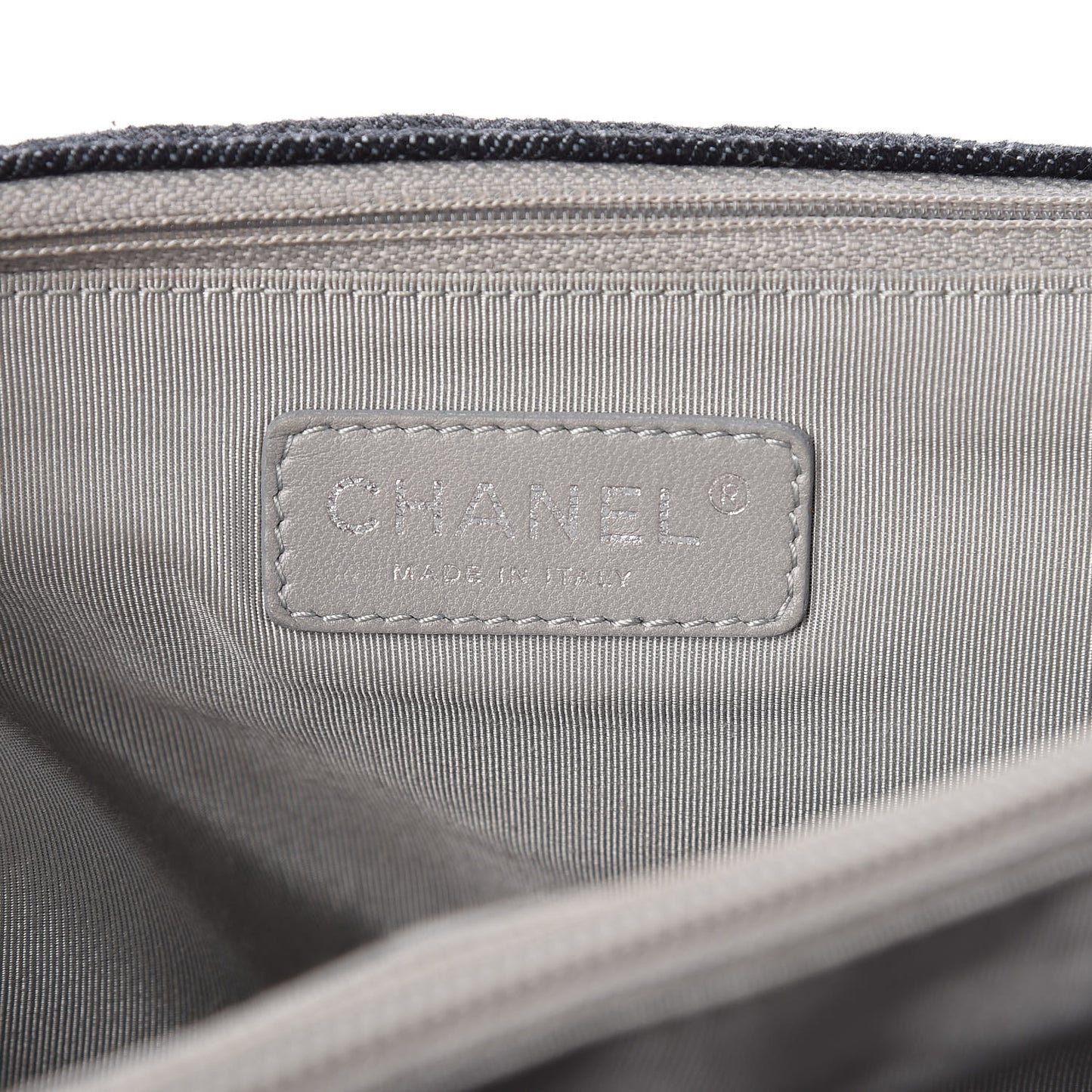 Denim Quilted Stretch Spirit Messenger Bag Dark Blue