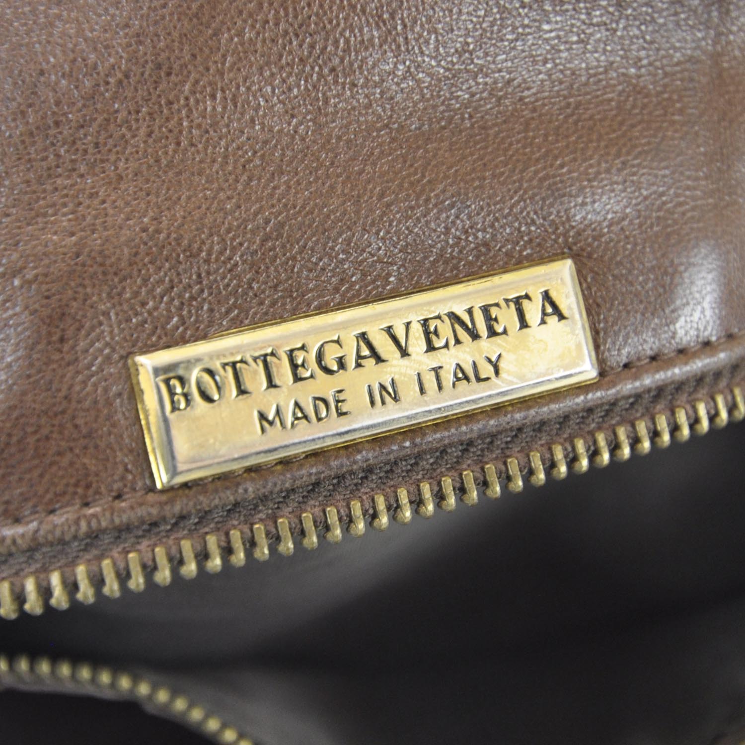 Bottega Veneta Vintage Intrecciato Clutch Brown 7 of 7