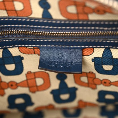 Gucci Guccissima Large Wave Boston Blue 6 of 17