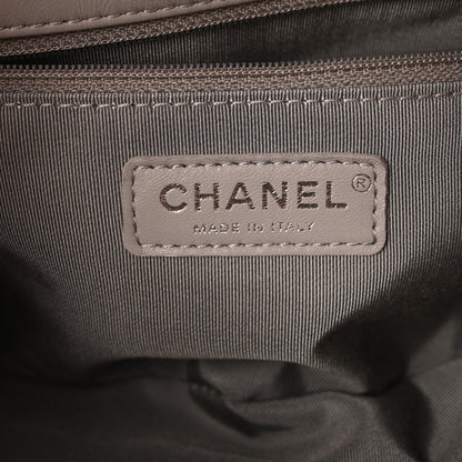 Chanel Crumpled Calfskin Medium Chain All Over Flap Grey 6 of 11
