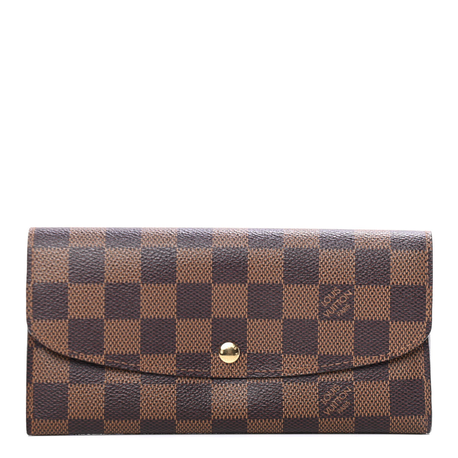 Louis Vuitton Damier Ebene Emilie Wallet 1 of 4