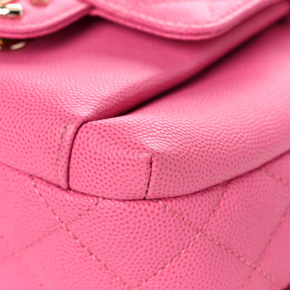 Chanel Caviar Quilted Small CC Day Backpack Pink 9 of 11