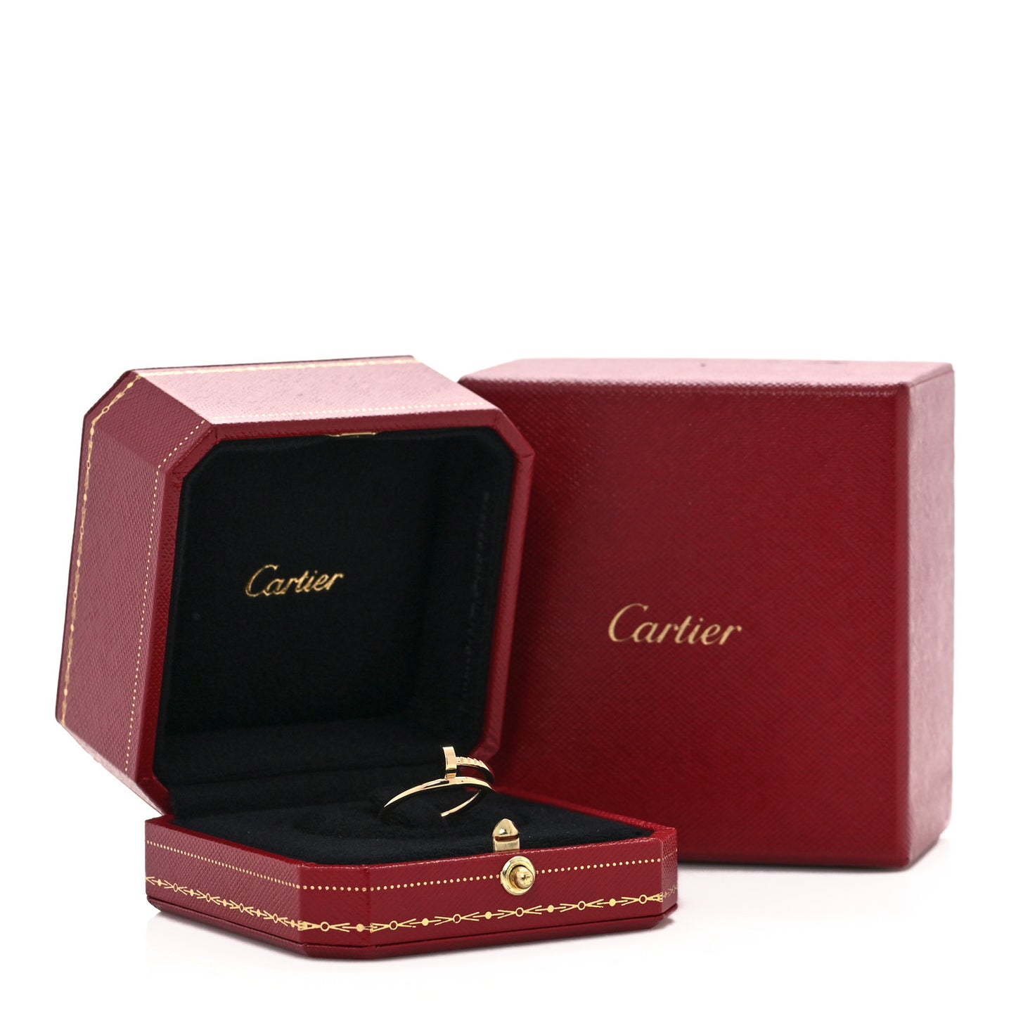 18K Yellow Gold Small Juste Un Clou Ring 54 6.75