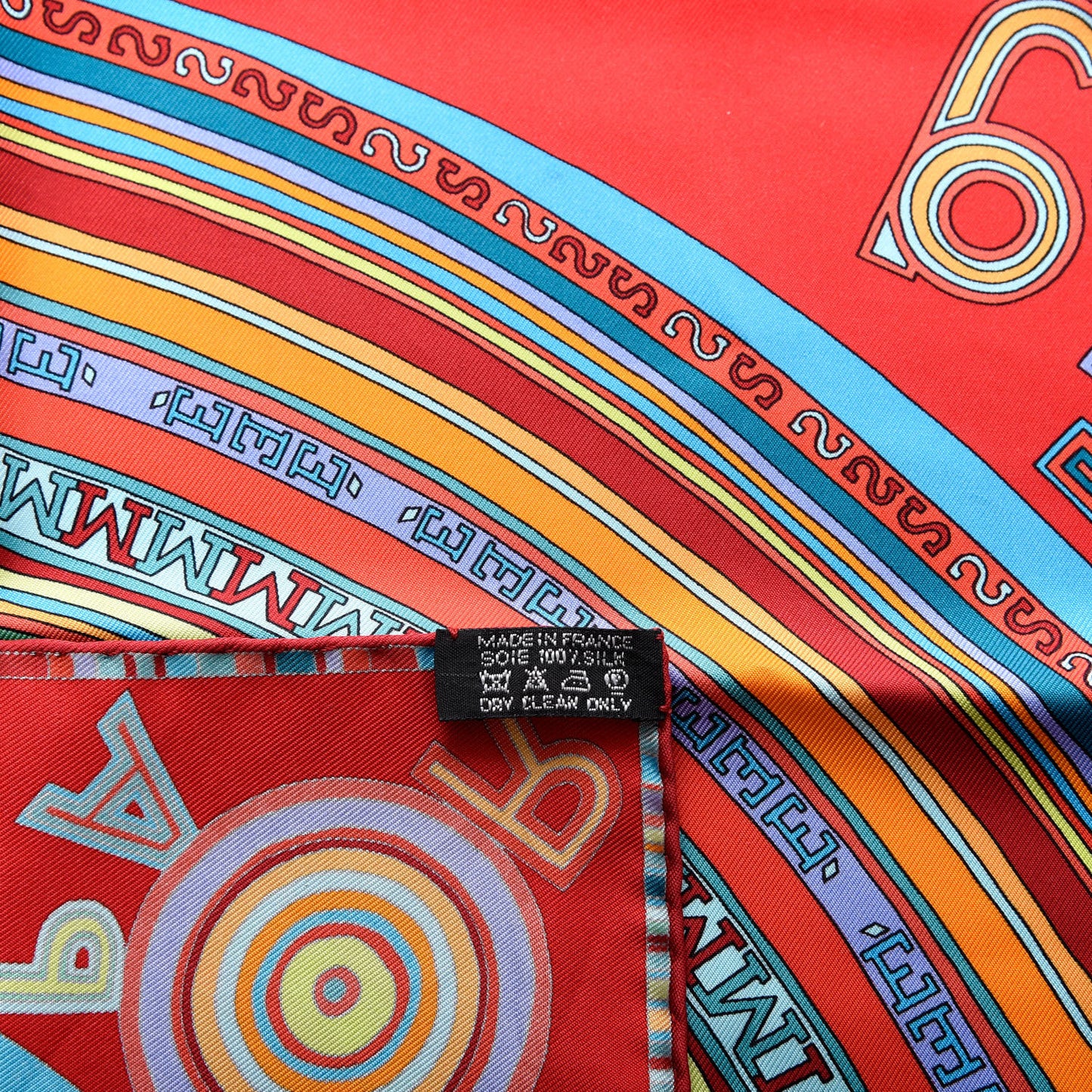 Silk Tohu Bohu Pocket Square Rouge Bleu Vert Pomme Canard