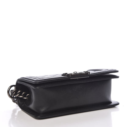 Chanel Calfskin Quilted Small Boy Flap Black 4 of 19