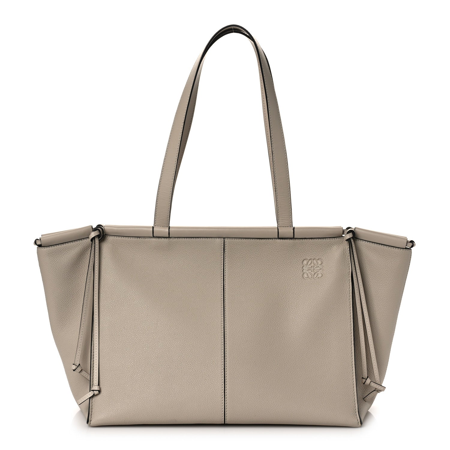 Loewe Soft Grained Calfskin Medium Cushion Tote Light Oat 1 of 8