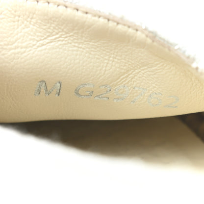 Chanel Terry Cloth CC Espadrilles 37 Silver Black 8 of 8