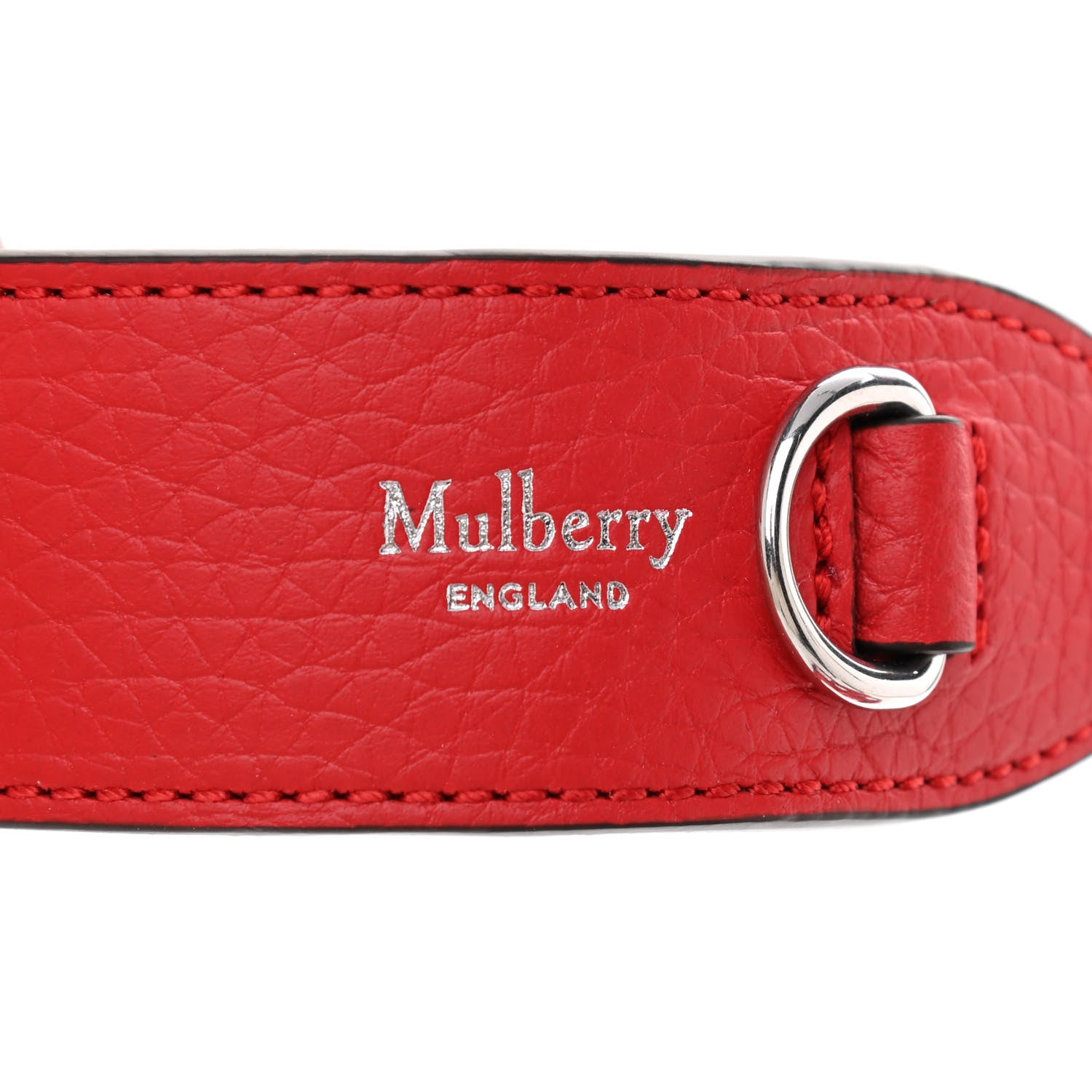 Mulberry Heavy Grain Mini Bayswater Lancaster Red 6 of 10