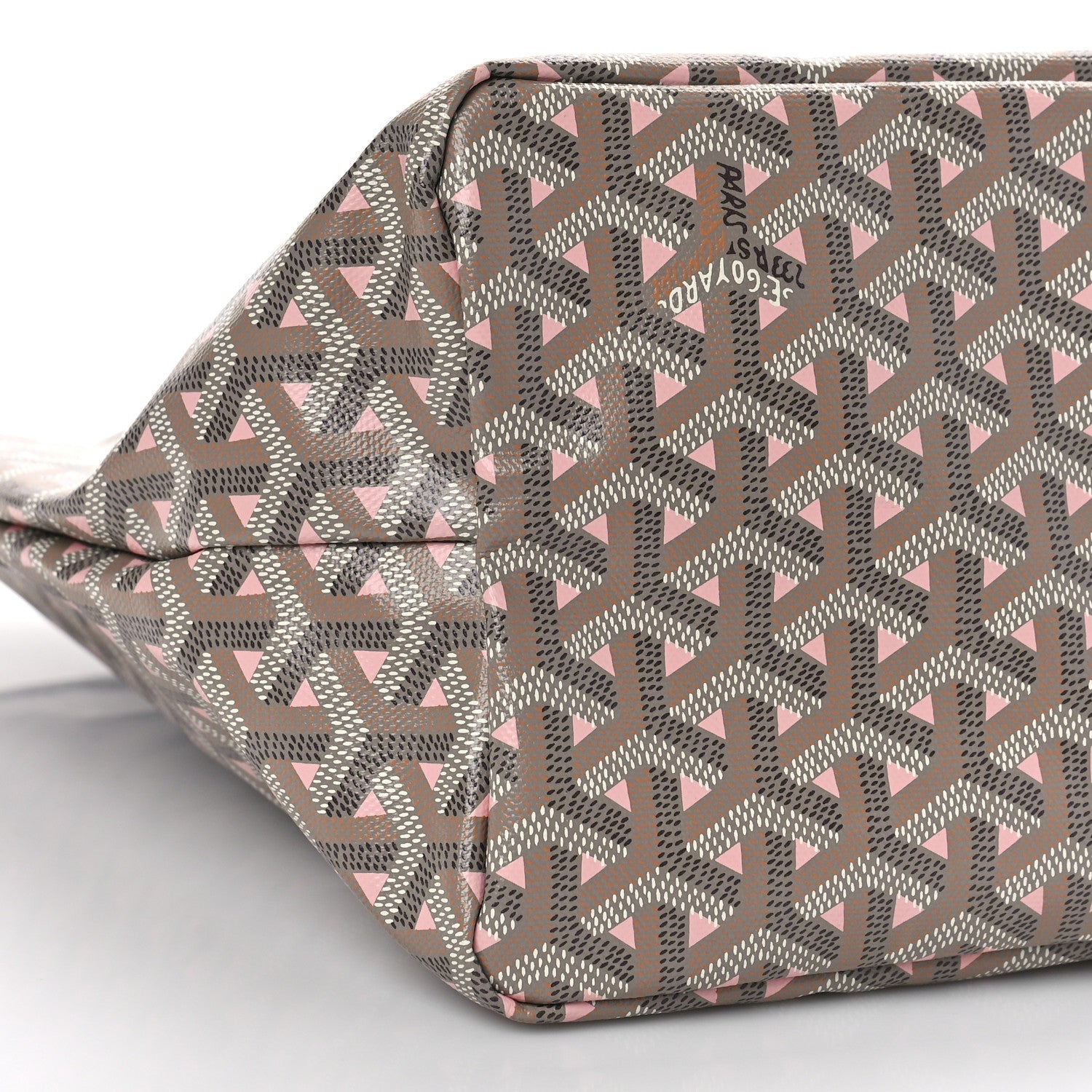 Goyard Goyardine Saint Louis Claire Voie PM Grege Powder Pink 6 of 7